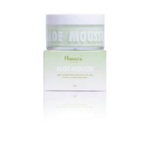 ALOE MOUSSE face moisturiser for Nourishment (normal/ oily/ combination skin)55g