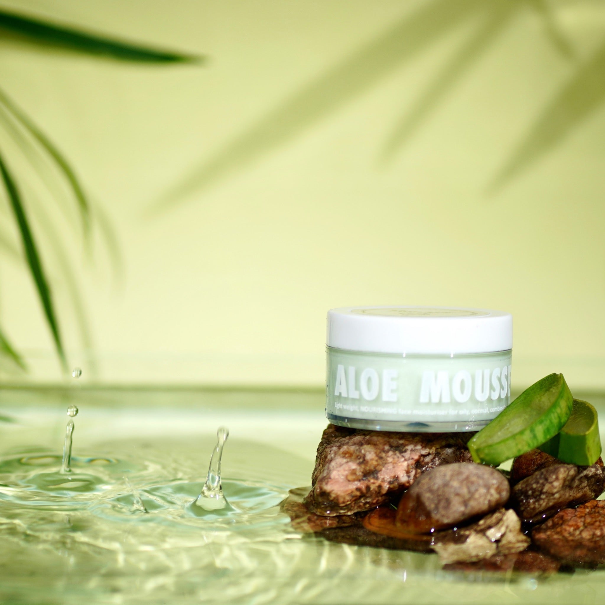 ALOE MOUSSE face moisturiser for Nourishment (normal/ oily/ combination skin)55g