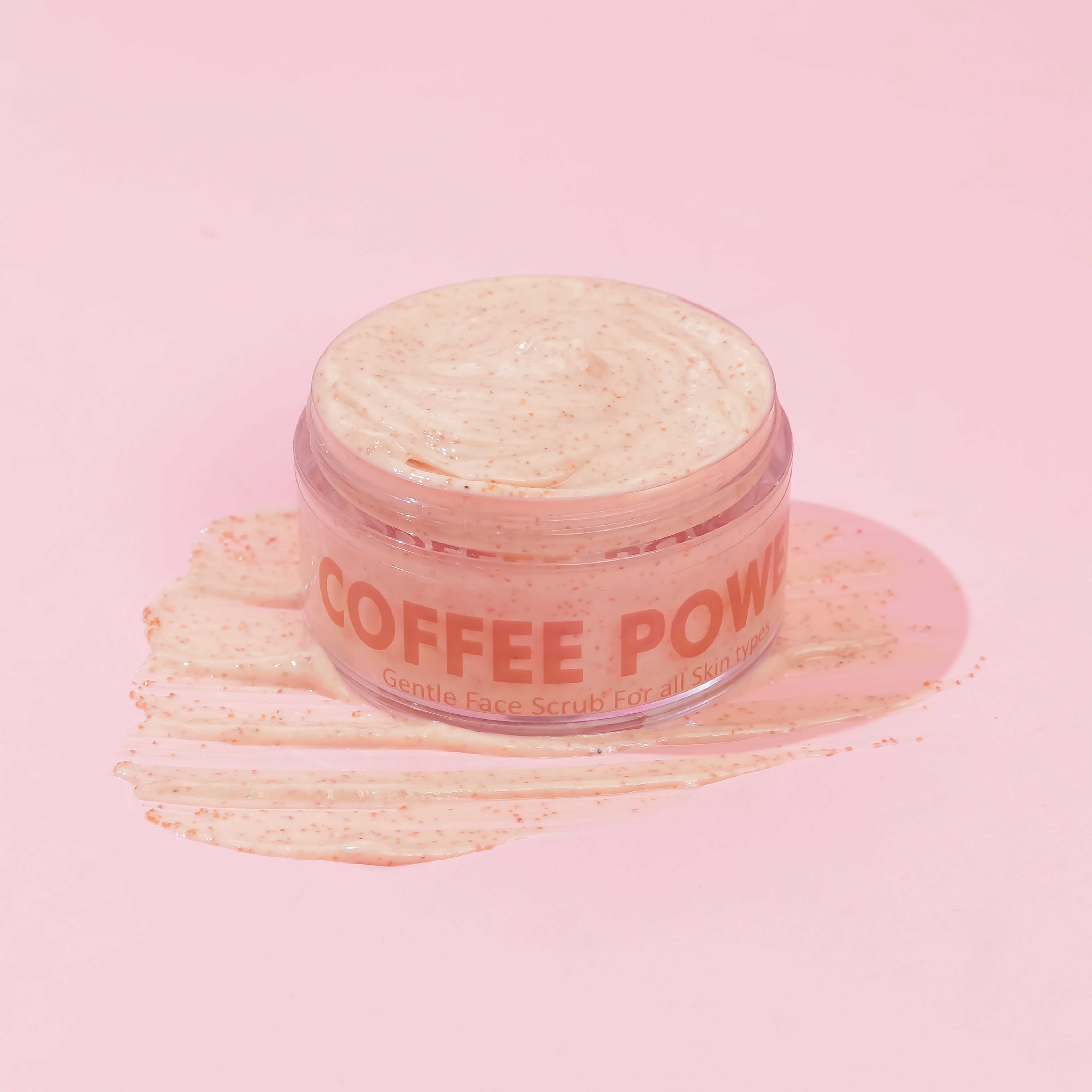 COFFEE POWER - Face Scrub : detans, detoxifies, smoothens the skin 50g